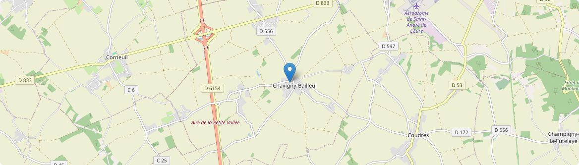 Chavigny-Bailleul - Carte