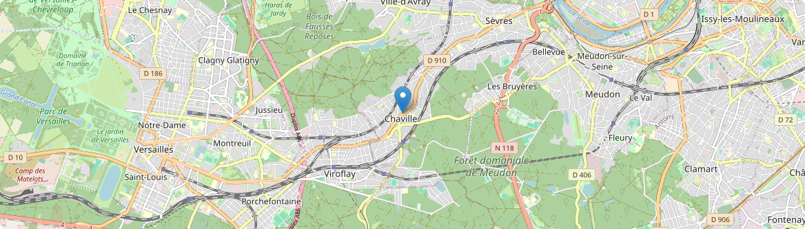 Chaville - Carte