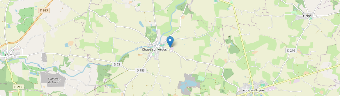 Chazé-sur-Argos - Carte