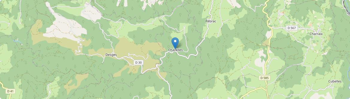 Chazelles - Carte