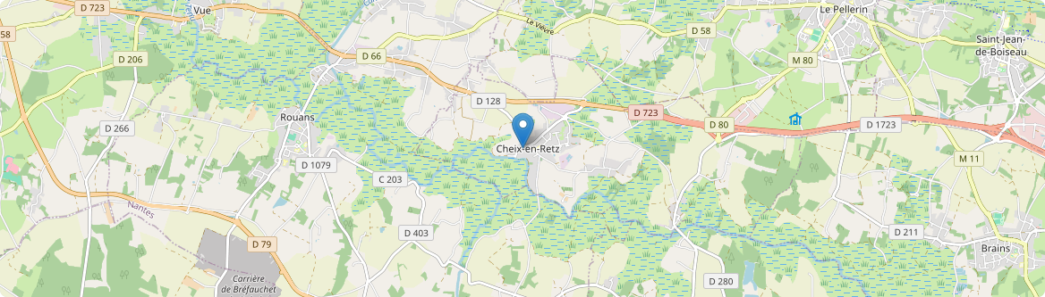 Cheix-en-Retz - Carte