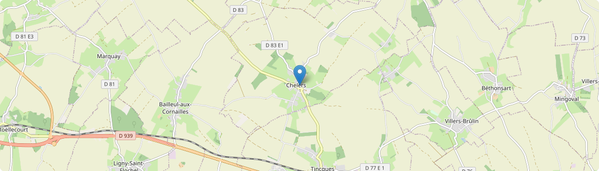 Chelers - Carte