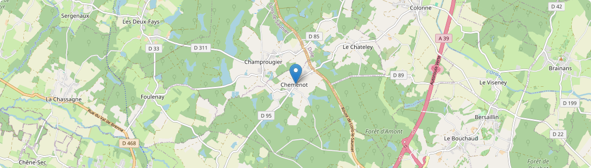 Chemenot - Carte