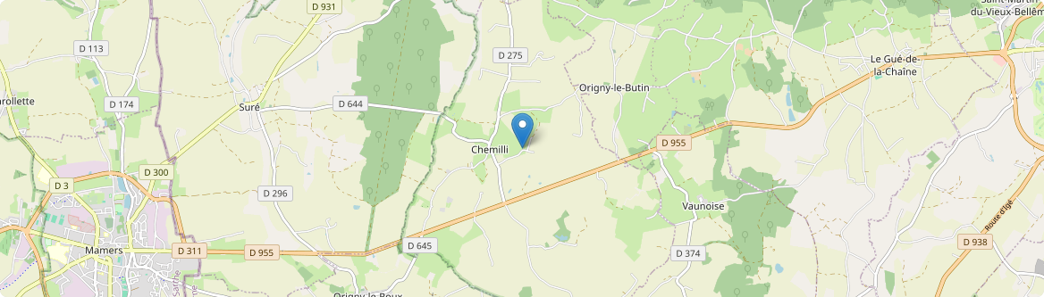 Chemilli - Carte