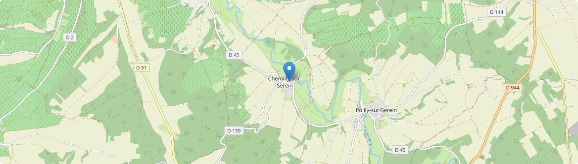 Chemilly-sur-Serein - Carte