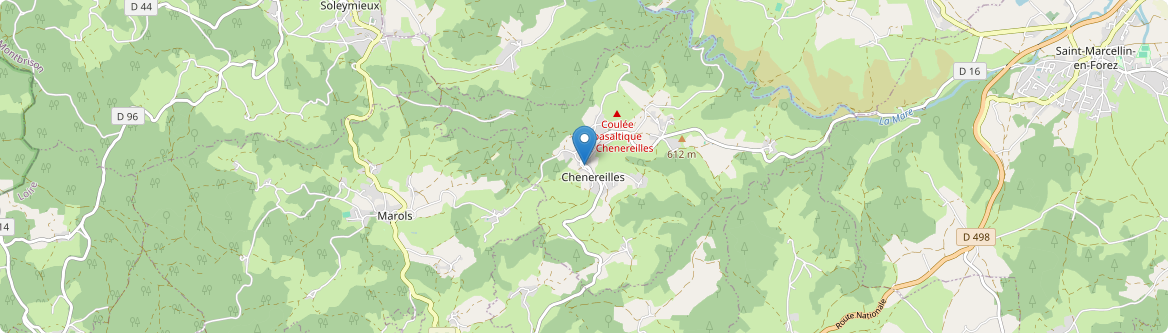 Chenereilles - Carte