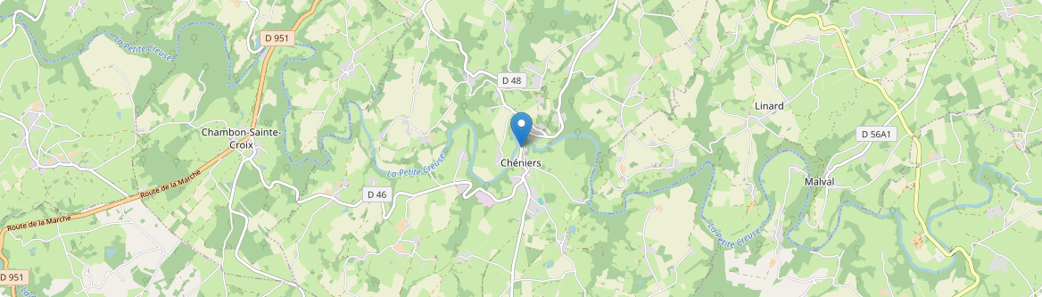 Chéniers - Carte