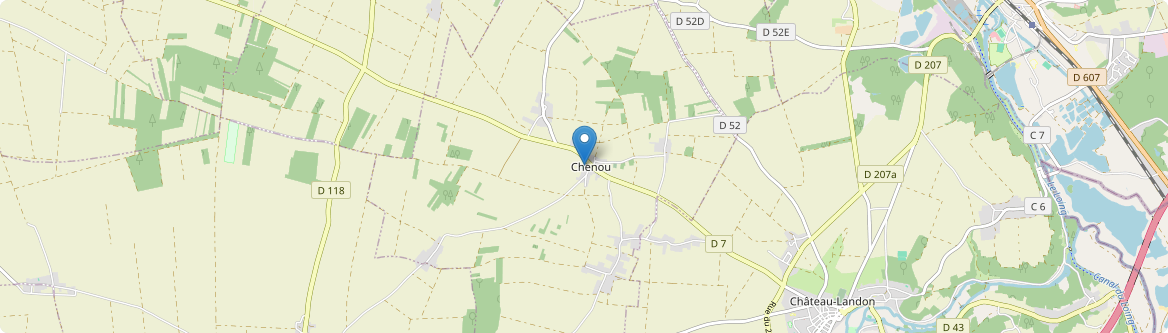 Chenou - Carte