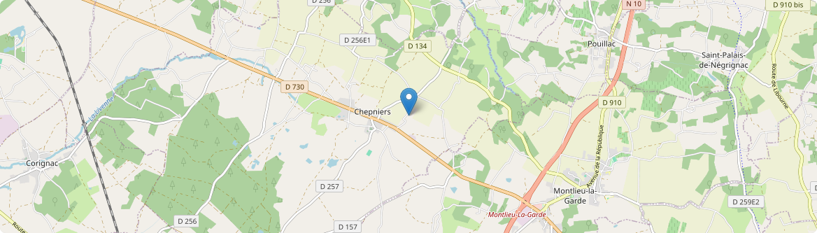 Chepniers - Carte
