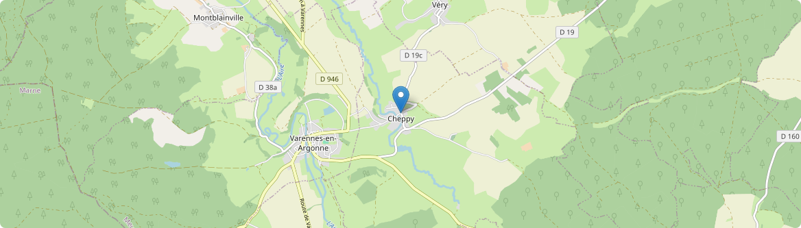 Cheppy - Carte