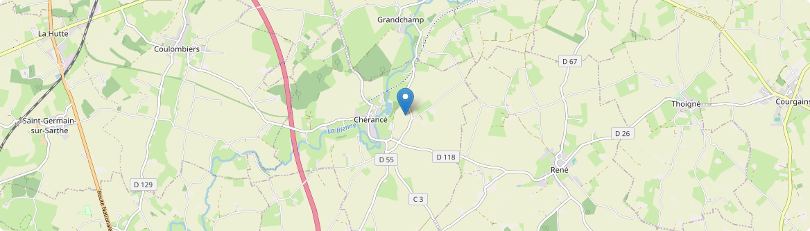 Chérancé - Carte