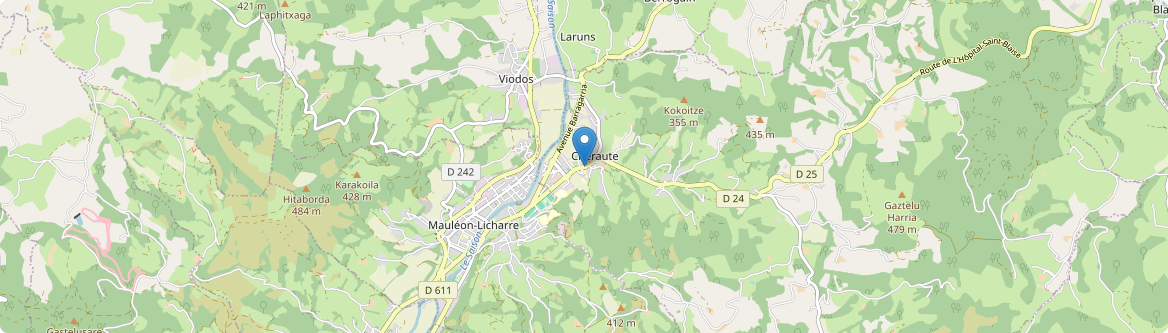 Chéraute - Carte