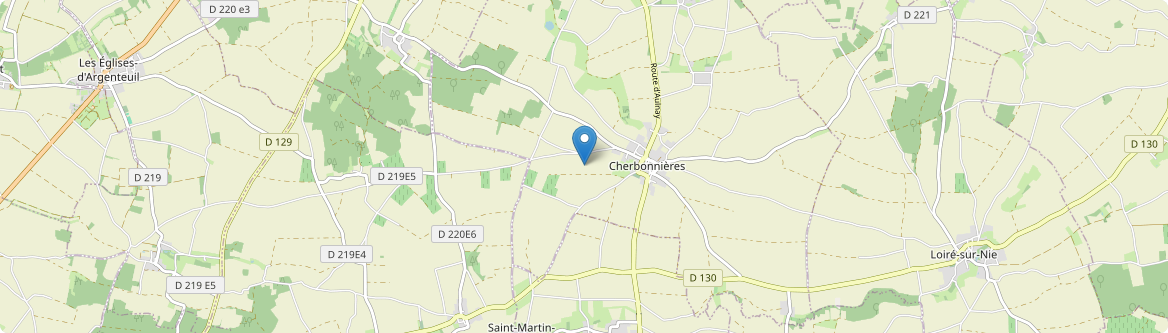 Cherbonnières - Carte