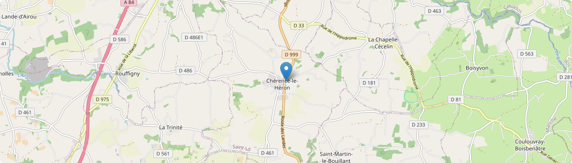 Chérencé-le-Héron - Carte