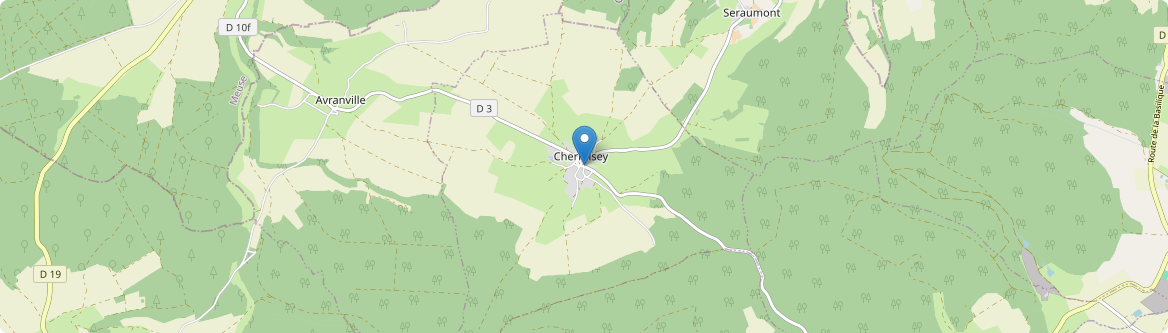 Chermisey - Carte