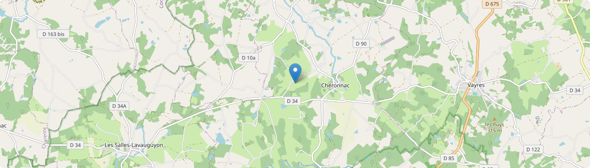 Chéronnac - Carte