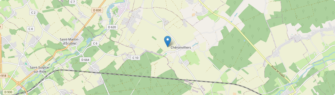 Chéronvilliers - Carte