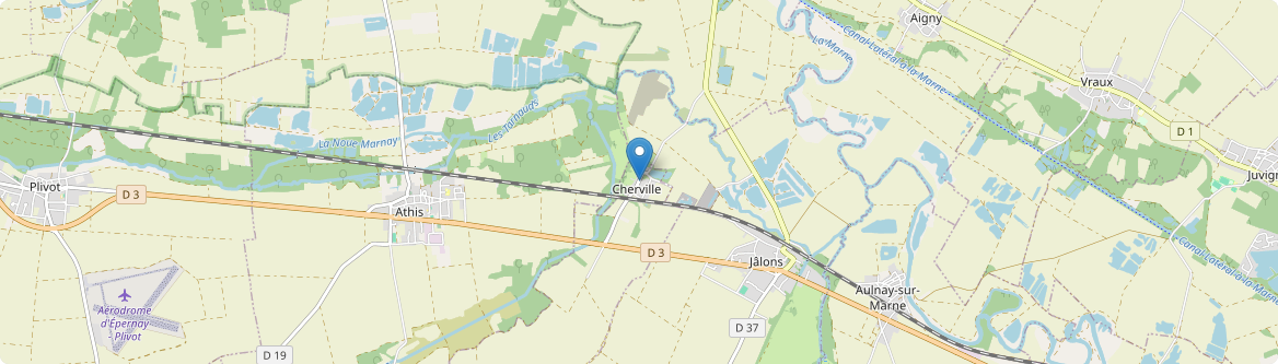 Cherville - Carte