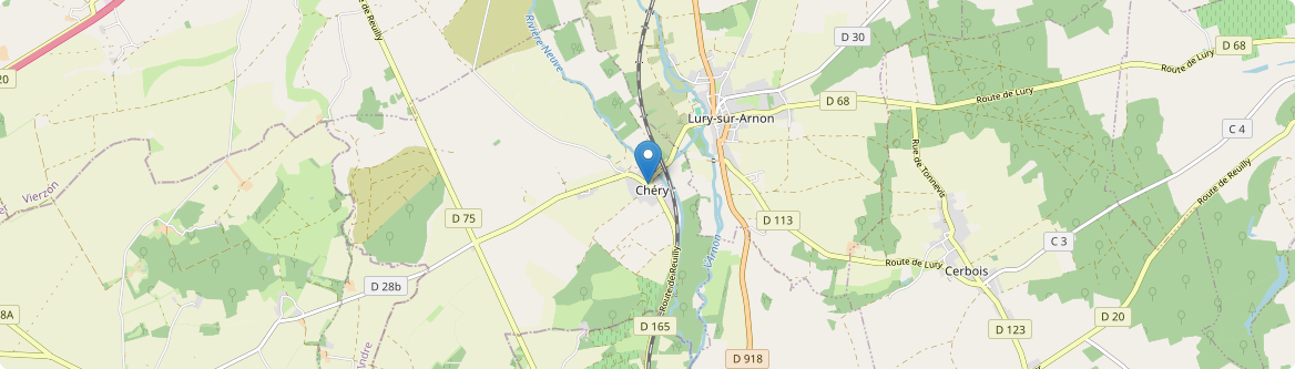 Chéry - Carte