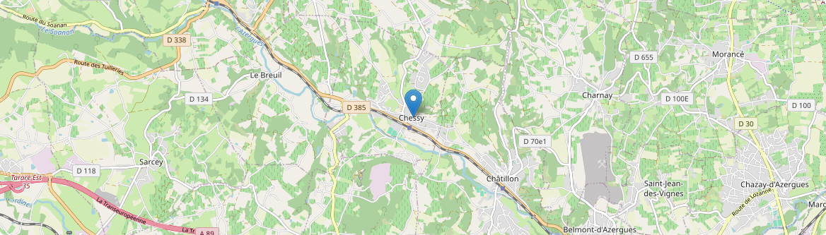 Chessy - Carte