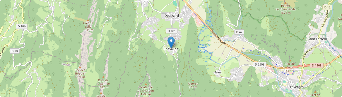 Chevaline - Carte