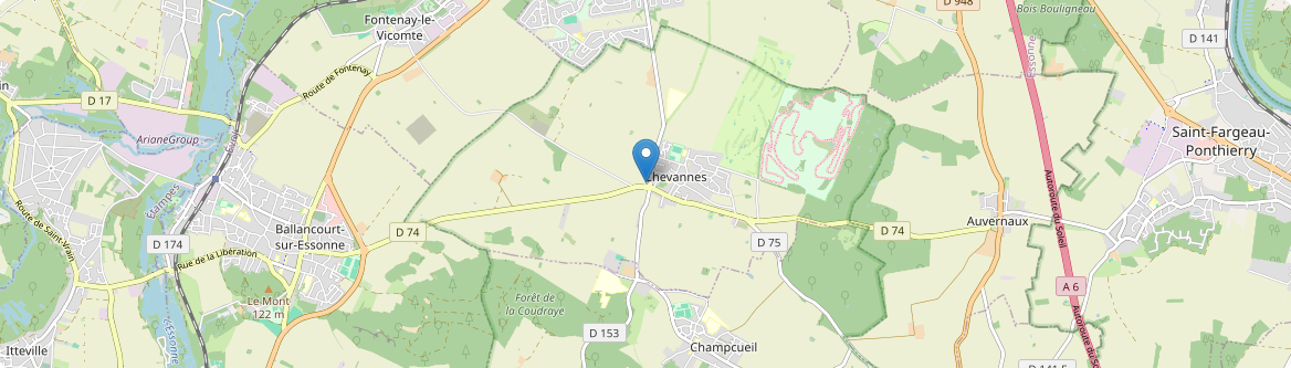 Chevannes - Carte