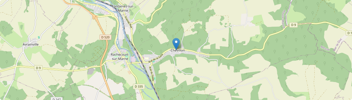 Chevillon - Carte