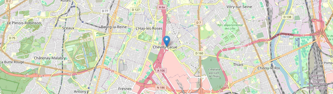 Chevilly-Larue - Carte