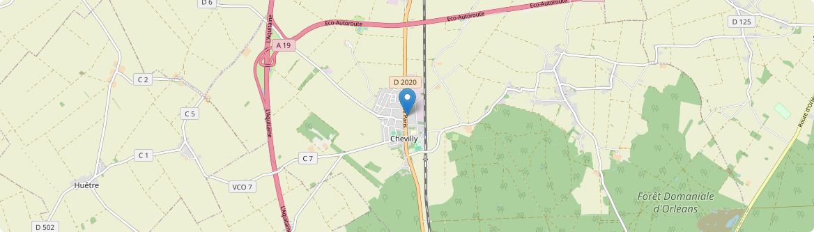 Chevilly - Carte
