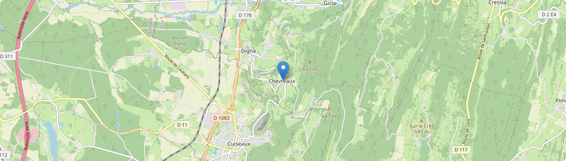 Chevreaux - Carte