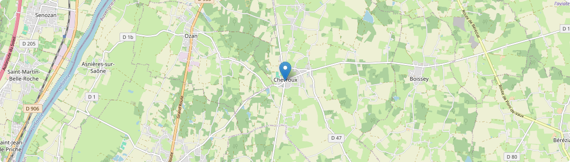 Chevroux - Carte