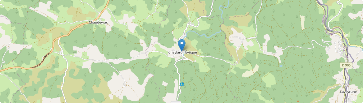 Cheylard-l'Évêque - Carte