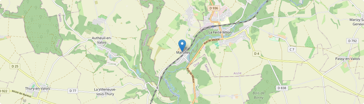 Chézy-en-Orxois - Carte