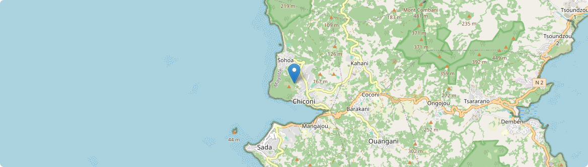Chiconi - Carte