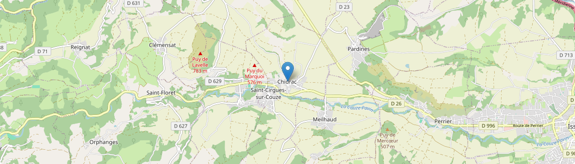 Chidrac - Carte