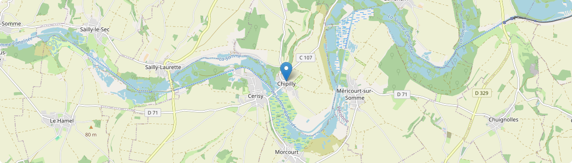 Chipilly - Carte