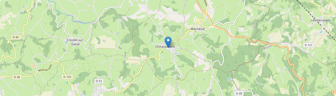 Chirassimont - Carte