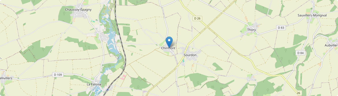 Chirmont - Carte