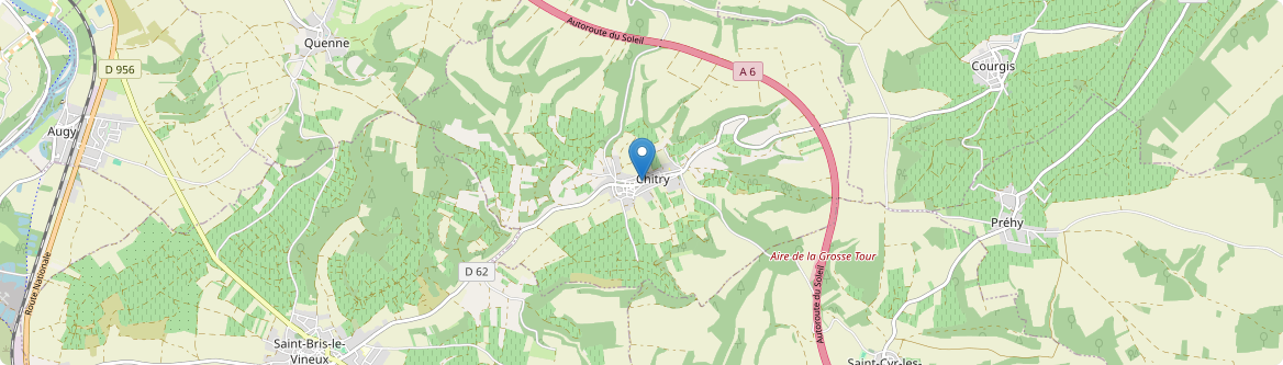 Chitry - Carte