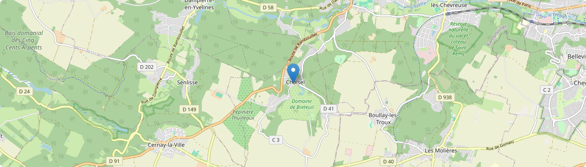 Choisel - Carte