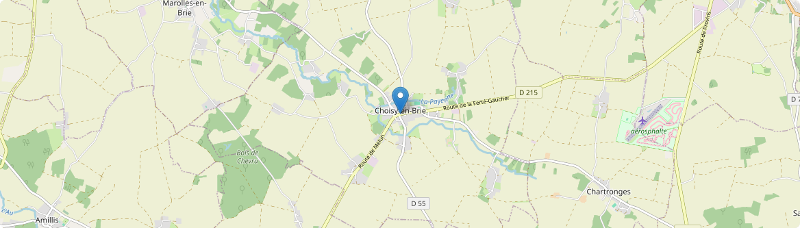 Choisy-en-Brie - Carte