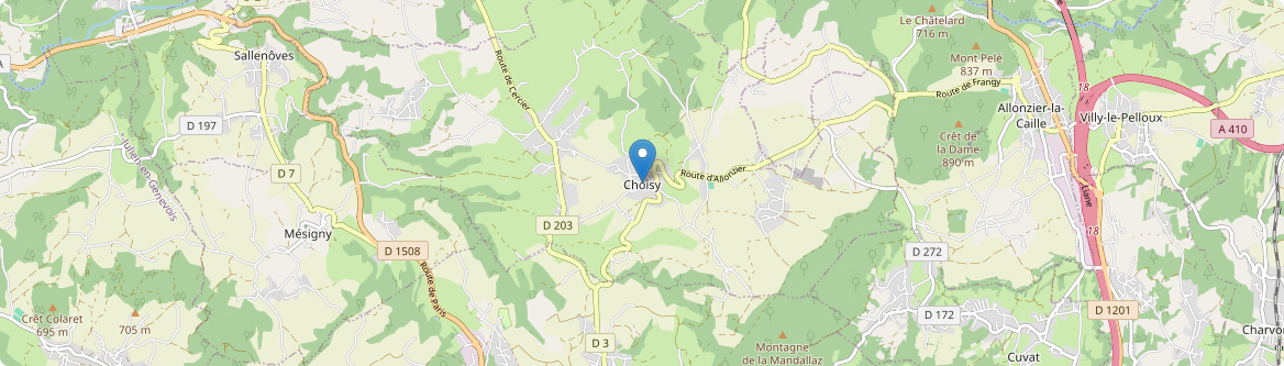 Choisy - Carte
