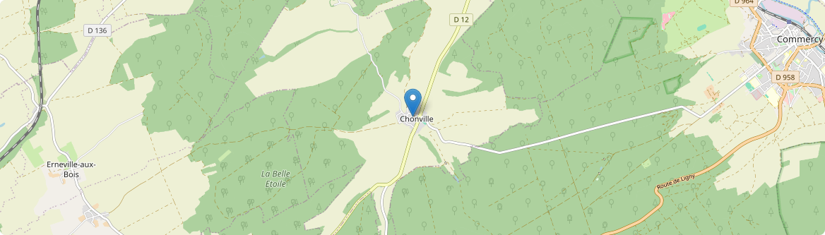 Chonville-Malaumont - Carte