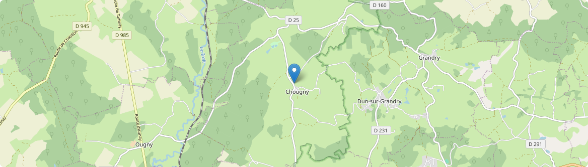 Chougny - Carte