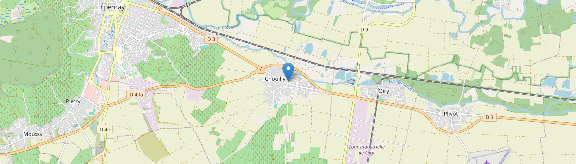Chouilly - Carte