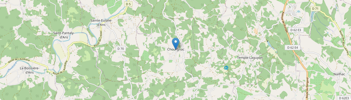 Chourgnac - Carte