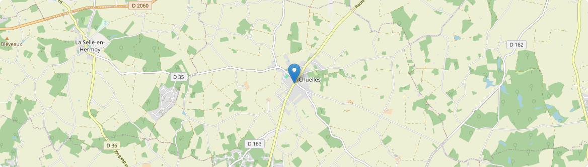 Chuelles - Carte
