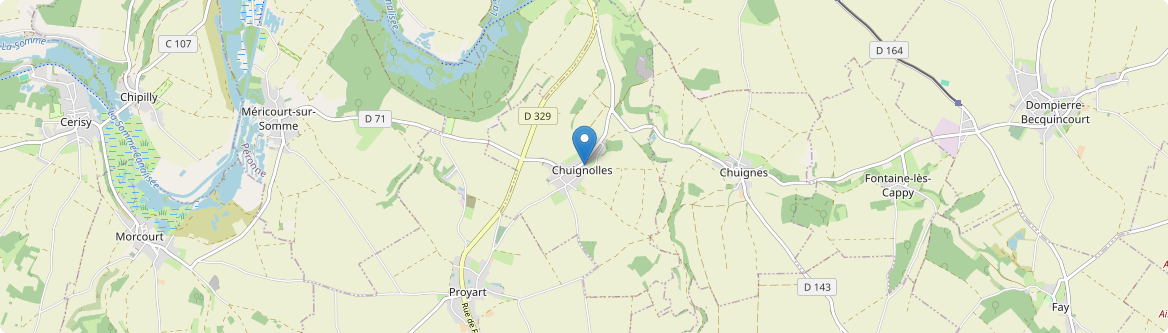 Chuignolles - Carte