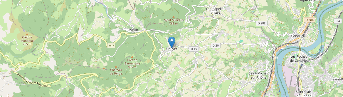 Chuyer - Carte