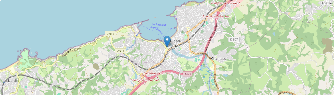 Ciboure - Carte